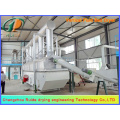 Fluid drying bed machine of boric acid